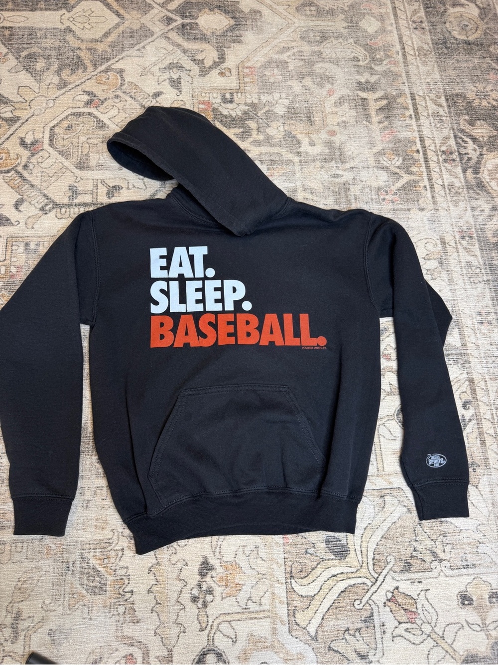Eat. Sleep. Baseball. Hoodie Sweatshirt